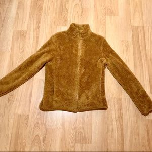 Uniqlo Women Fluffy Yarn Fleece Jacket